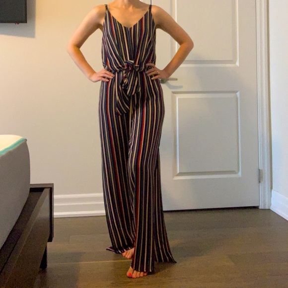 Monteau Pants - Striped jumper